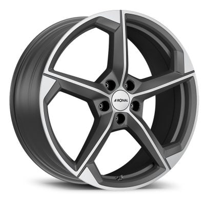 Ronal R66 Matt Orbit Grey Front Diamond Cut Alloy Wheel