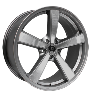 Diewe Wheels Trina Argento Stainless Steel Alloy Wheel