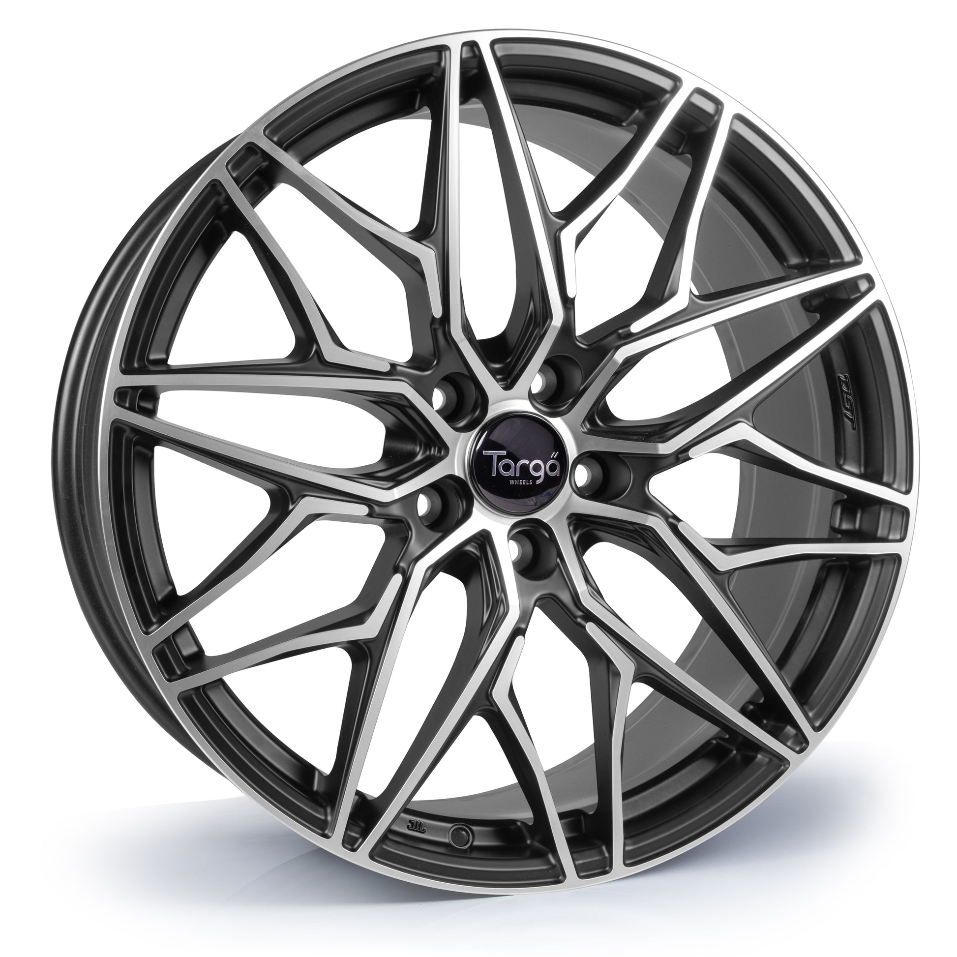 Targa TG6-FF Matt Black Machined Face Alloy Wheel