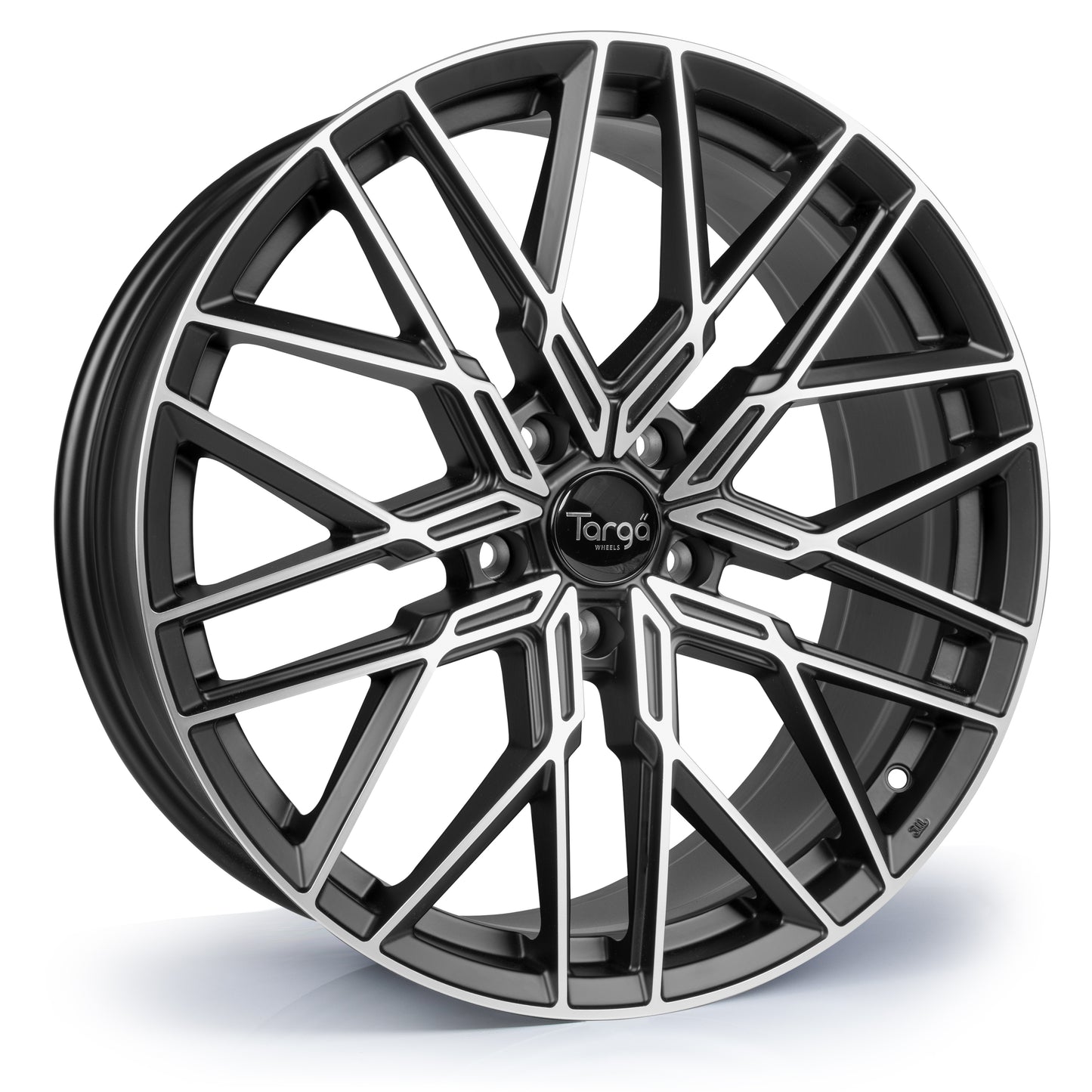 Targa TG8-FF Matt Black Machined Face Alloy Wheel