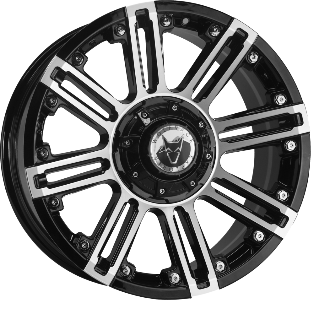 Wolfrace Explorer Amazon Gloss Black Polished Alloy Wheel