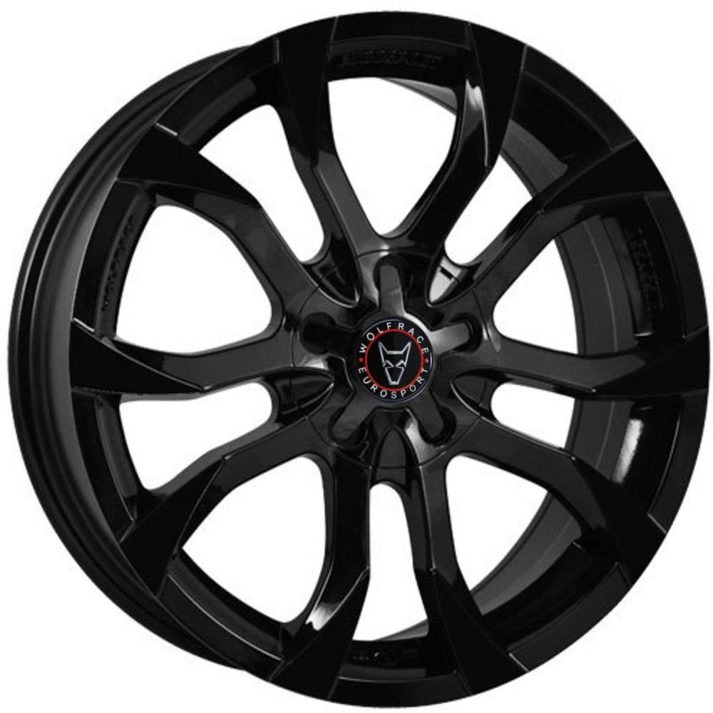 Wolfrace Eurosport Assassin Gloss Black Alloy Wheel