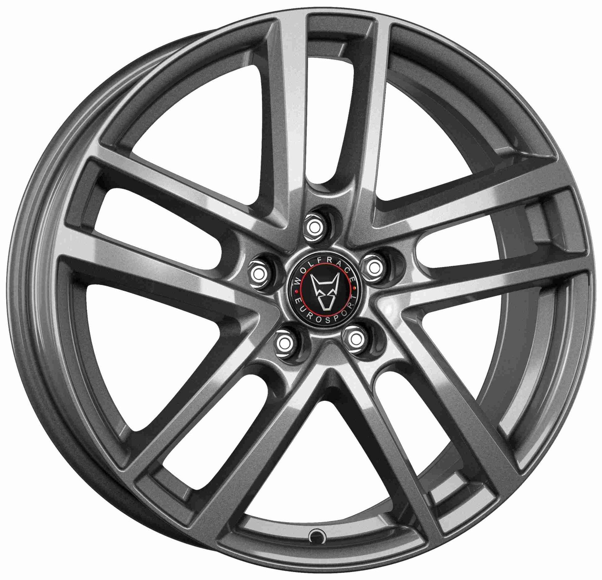 Wolfrace Eurosport TUV Astorga Graphite Alloy Wheel