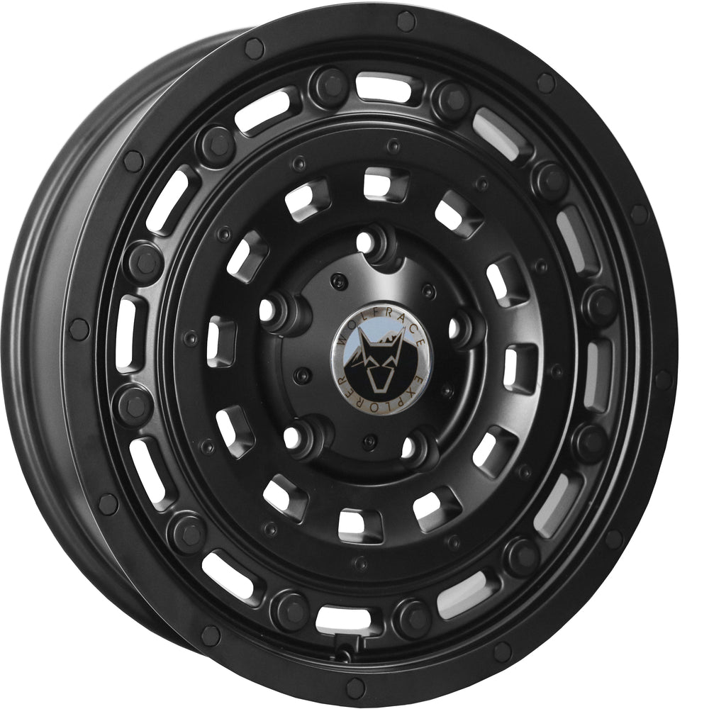 Wolfrace Explorer Overland Matt Black Alloy Wheel