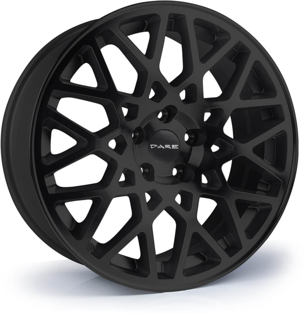 Dare LG2 Matt Black Alloy Wheel