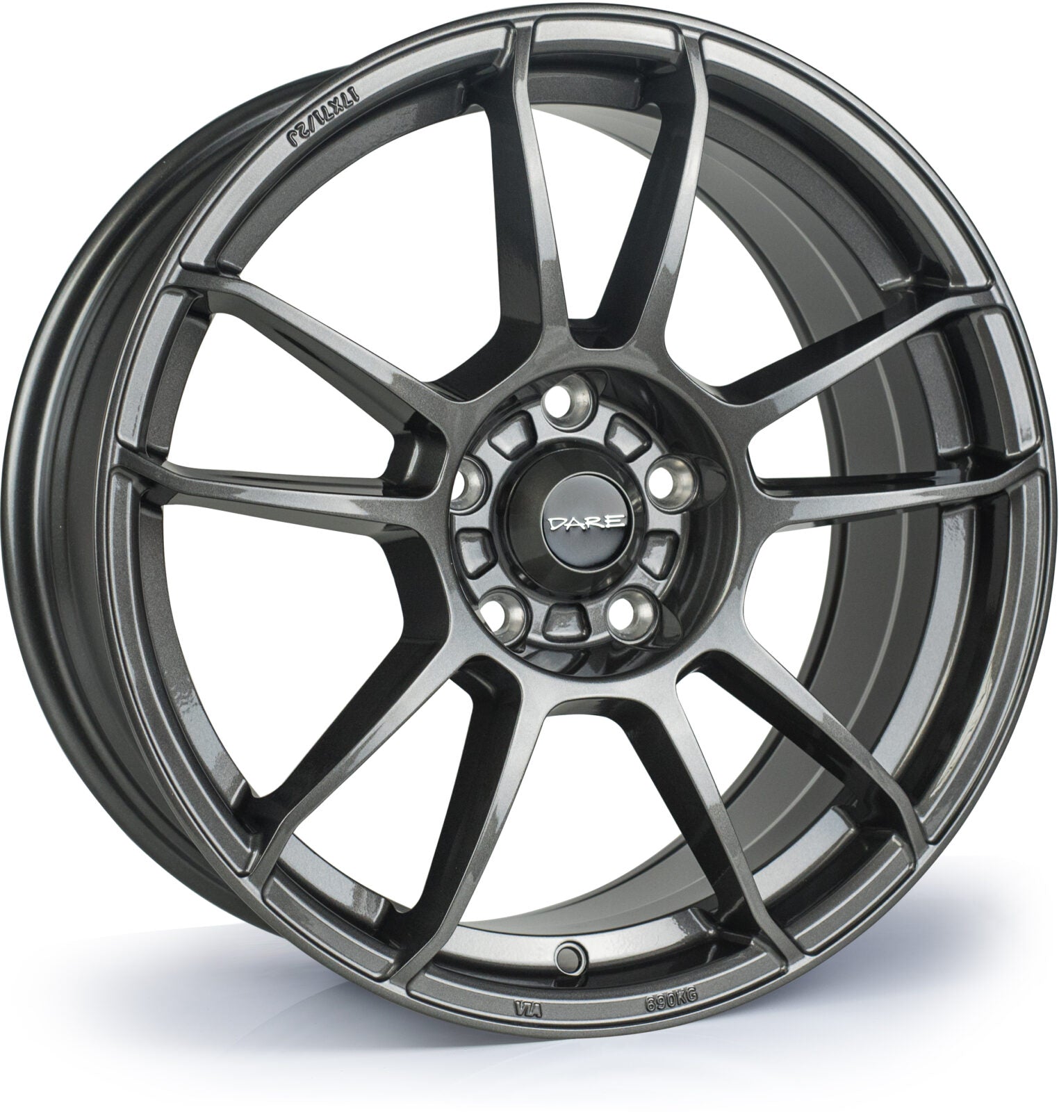 Dare DR-X5 Gunmetal Alloy Wheel