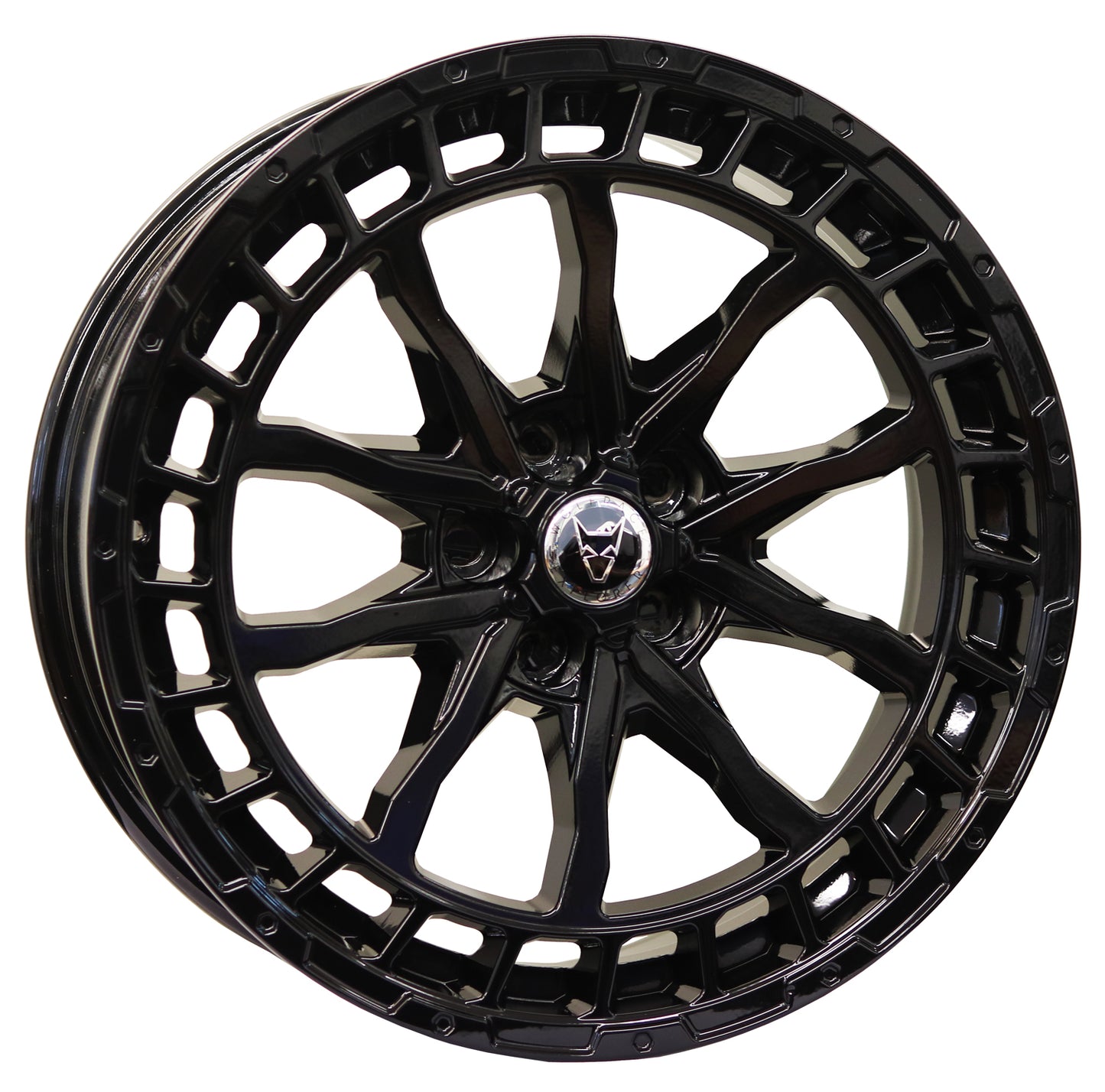 Wolfrace Explorer Wolf Gloss Black Alloy Wheel