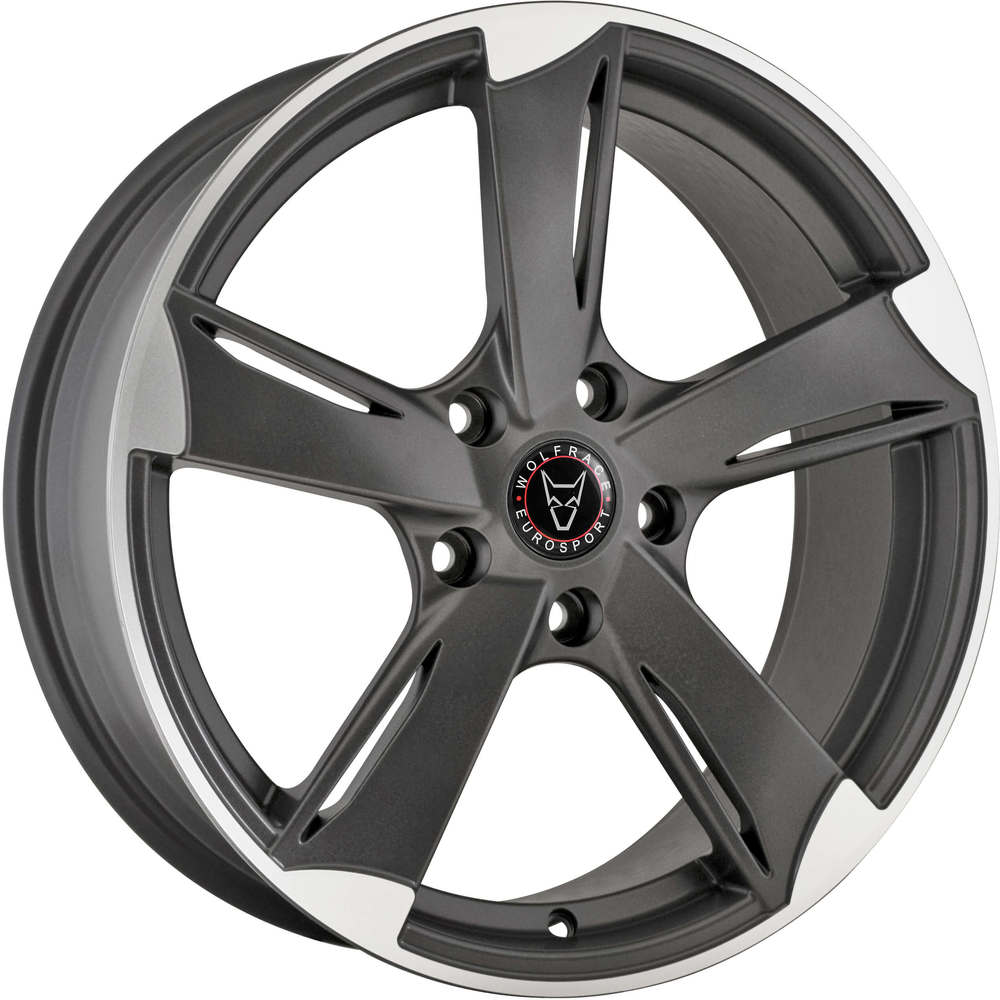 Wolfhart Genesis Gunmetal Polished Alloy Wheel