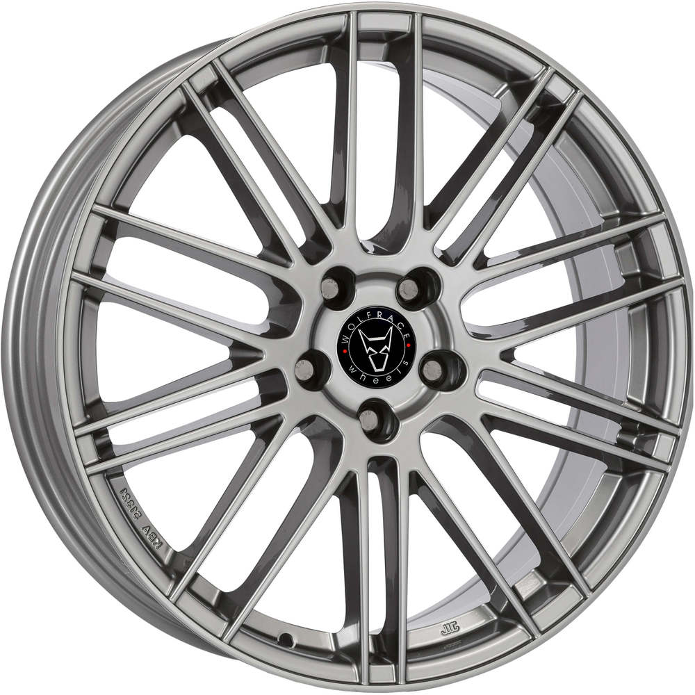Wolfrace Eurosport TUV Kibo Metal Grey Alloy Wheel