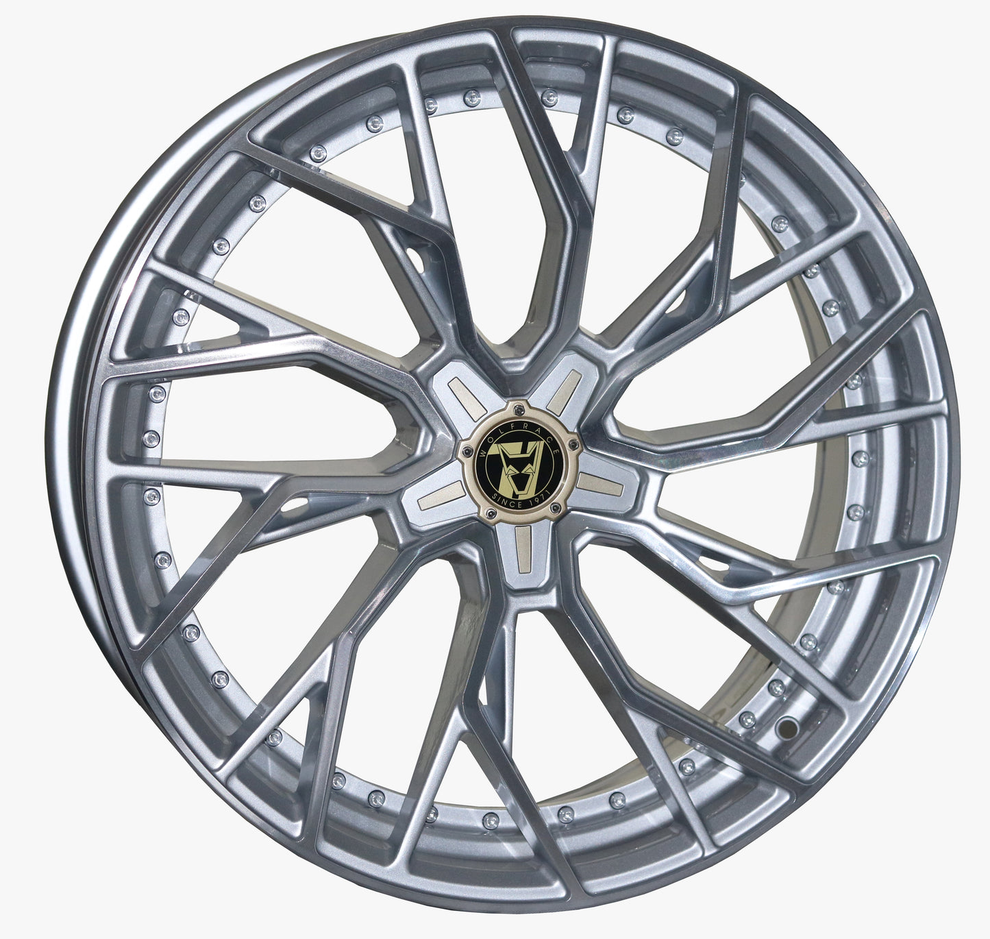 Wolfrace 71 Voodoo Urban Chrome Polished Alloy Wheel