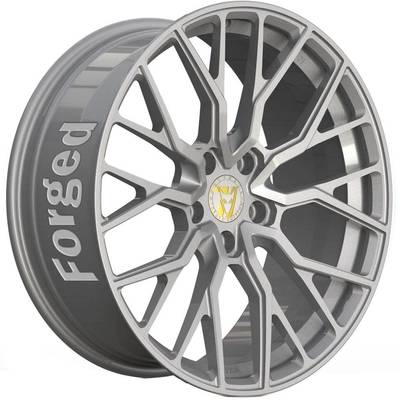 Wolfrace 71 Forged Edition Munich GTR Forged Urban Chrome Polished Alloy Wheel