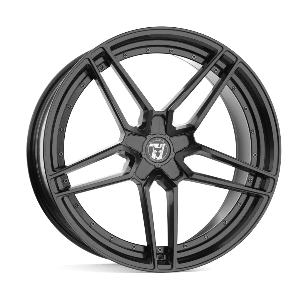 Wolfrace 71 Talon Black Edition Gloss Raven Black Alloy Wheel