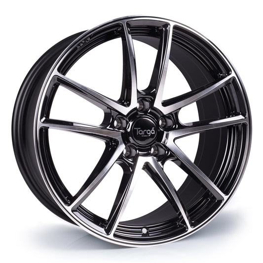 Targa TG5-FF Gloss Black Polished Face Alloy Wheel