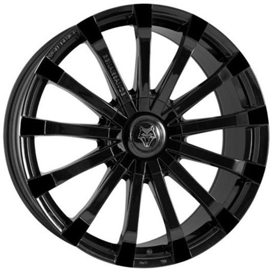 Wolfrace Eurosport Renaissance Gloss Black Alloy Wheel