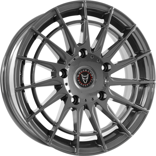 Wolfrace Eurosport Aero Super T Gunmetal Alloy Wheel