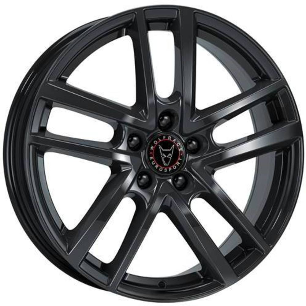 Wolfrace Eurosport TUV Astorga Diamond Black Alloy Wheel