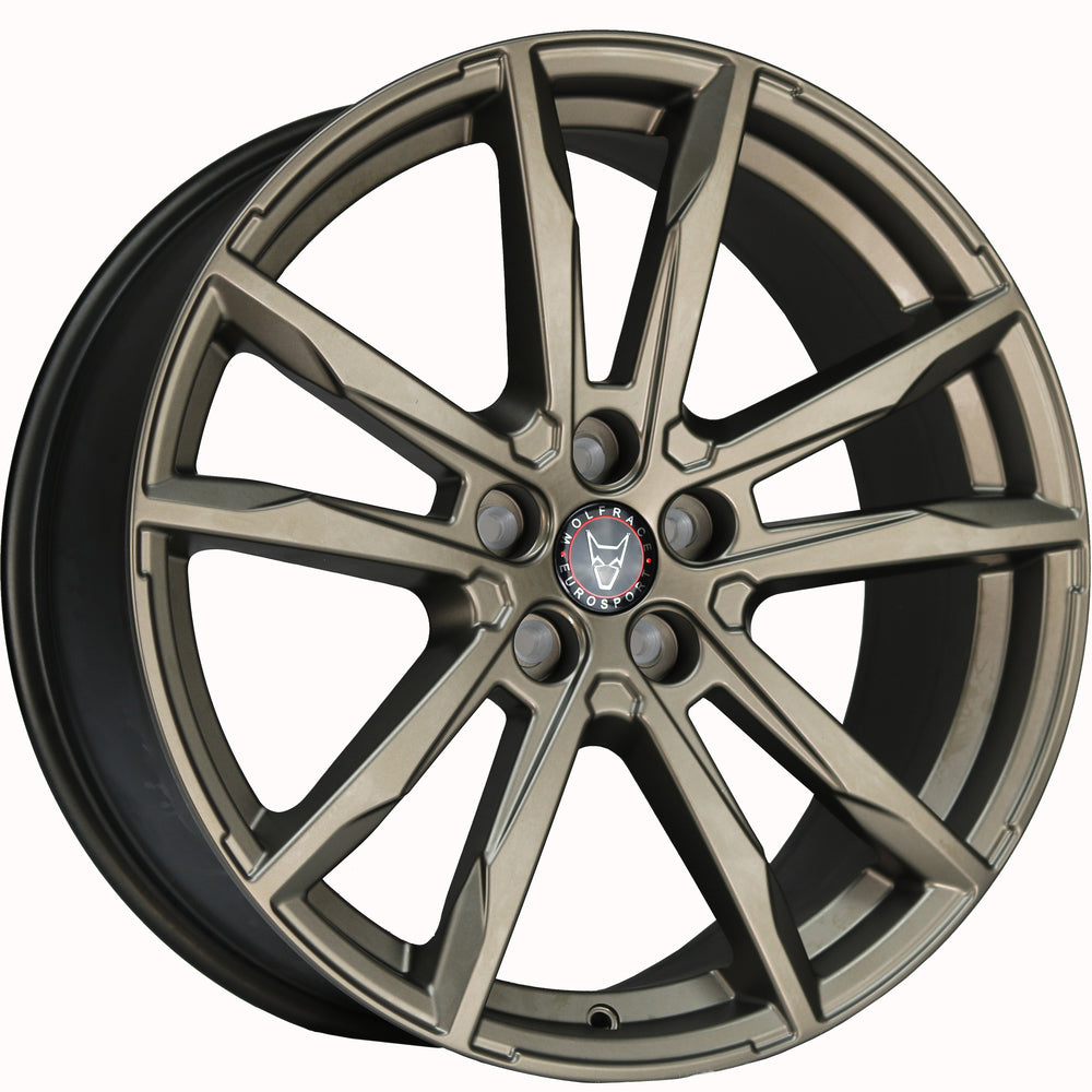 Wolfrace Eurosport Dortmund Matt Bronze Alloy Wheel