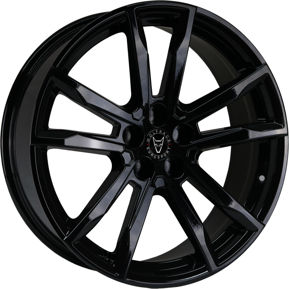 Wolfrace Eurosport Dortmund Gloss Black Alloy Wheel