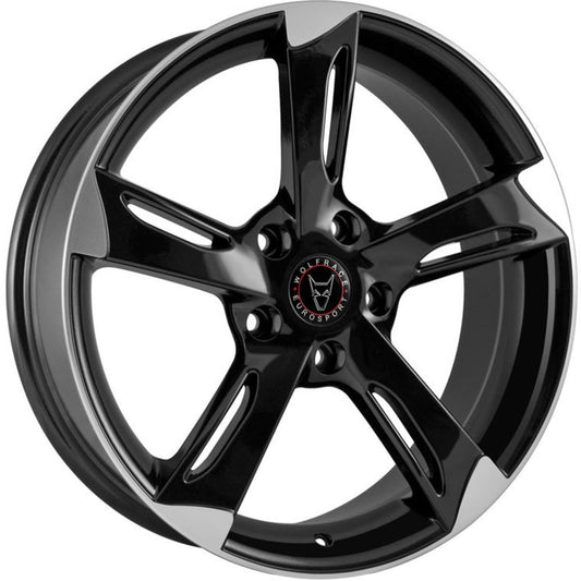 Wolfhart Genesis Gloss Black Polished Alloy Wheel