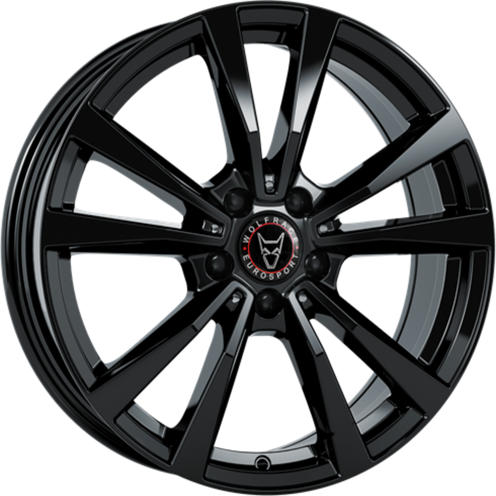 Wolfrace Eurosport TUV M12 Diamond Black Alloy Wheel