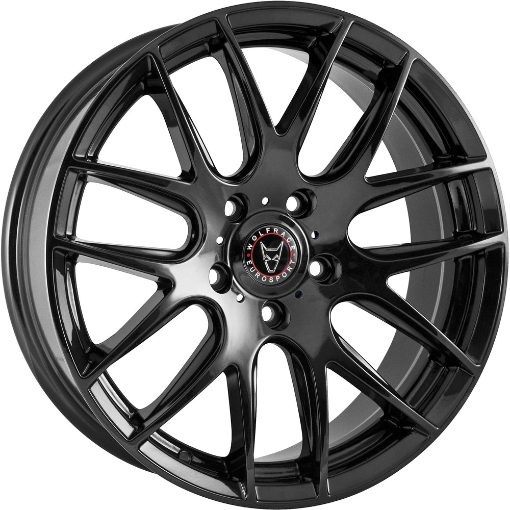 Wolfrace Eurosport Munich Gloss Black Alloy Wheel