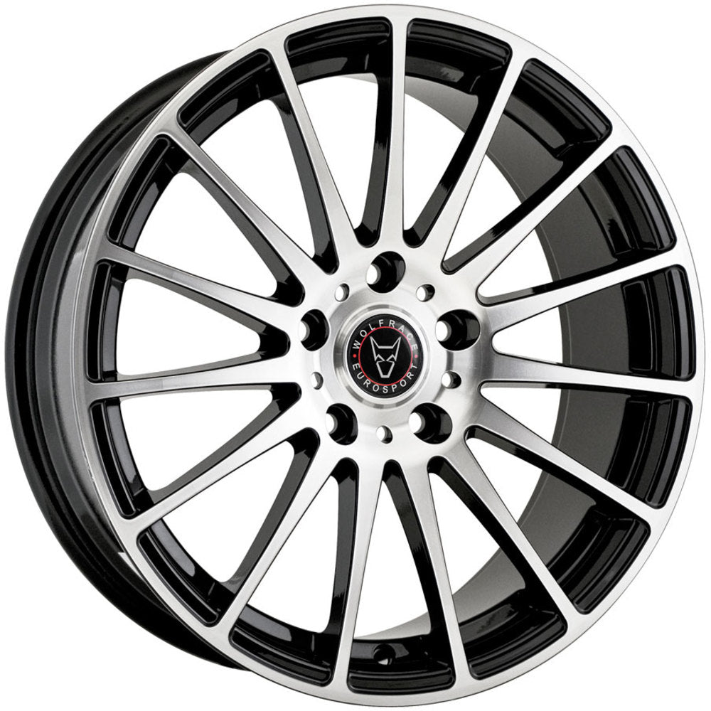 Wolfhart Turismo Gloss Black Polished Alloy Wheel