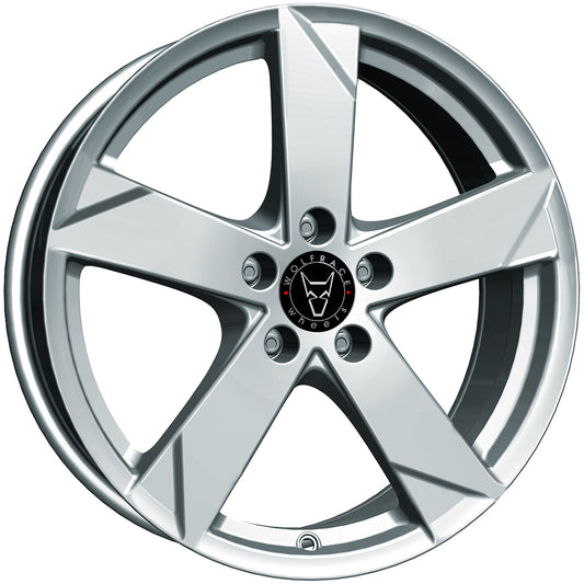 Wolfrace Eurosport TUV Kodiak Polar Silver Alloy Wheel