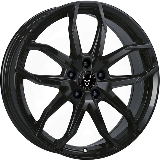 Wolfrace Eurosport TUV Lucca Diamond Black Alloy Wheel