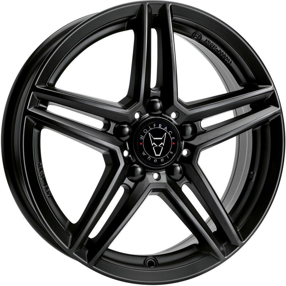 Wolfrace Eurosport TUV M10X Racing Black Alloy Wheel