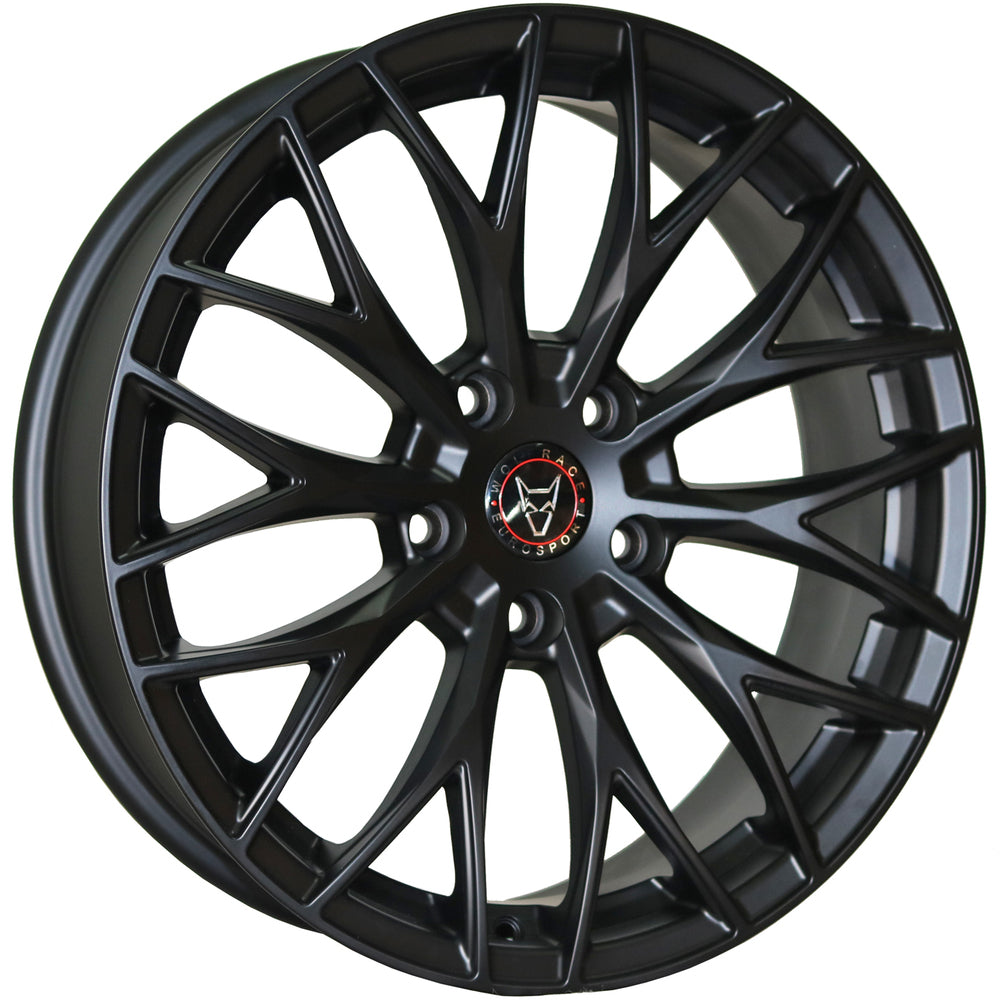 Wolfrace Eurosport Wolfsburg Matt Black Alloy Wheel